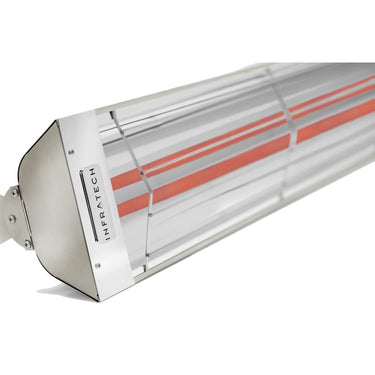 Infratech WD-Series 39-Inch 5000W Dual Element Electric Infrared Patio Heater - 240V - Stainless Steel - WD5024SS